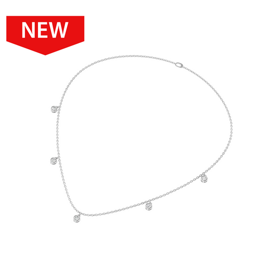 ALLURE Lab Grown Diamond Station Necklace