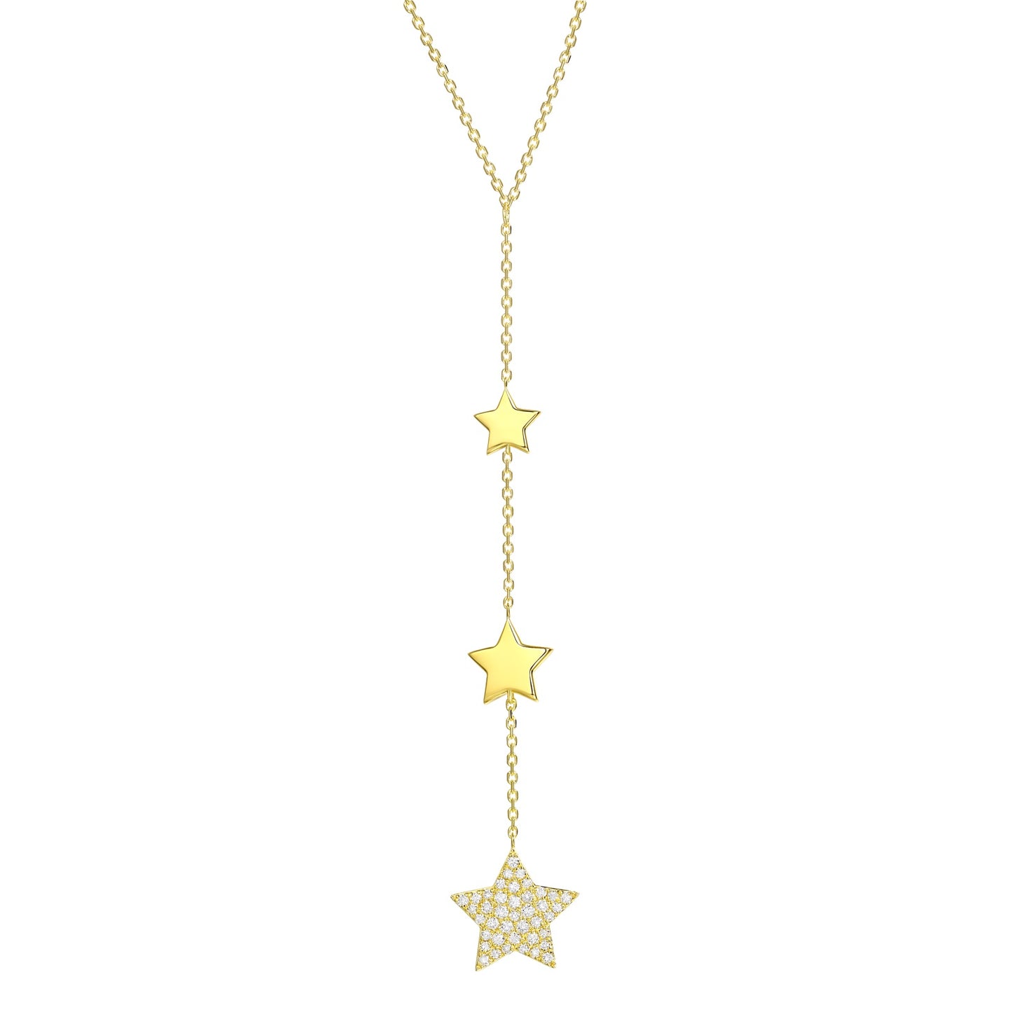 Lucky Stars Collection Lab Grown Diamond Necklace