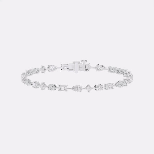 NEW: "Your Majesty" Tennis Bracelet 1.00 ctw
