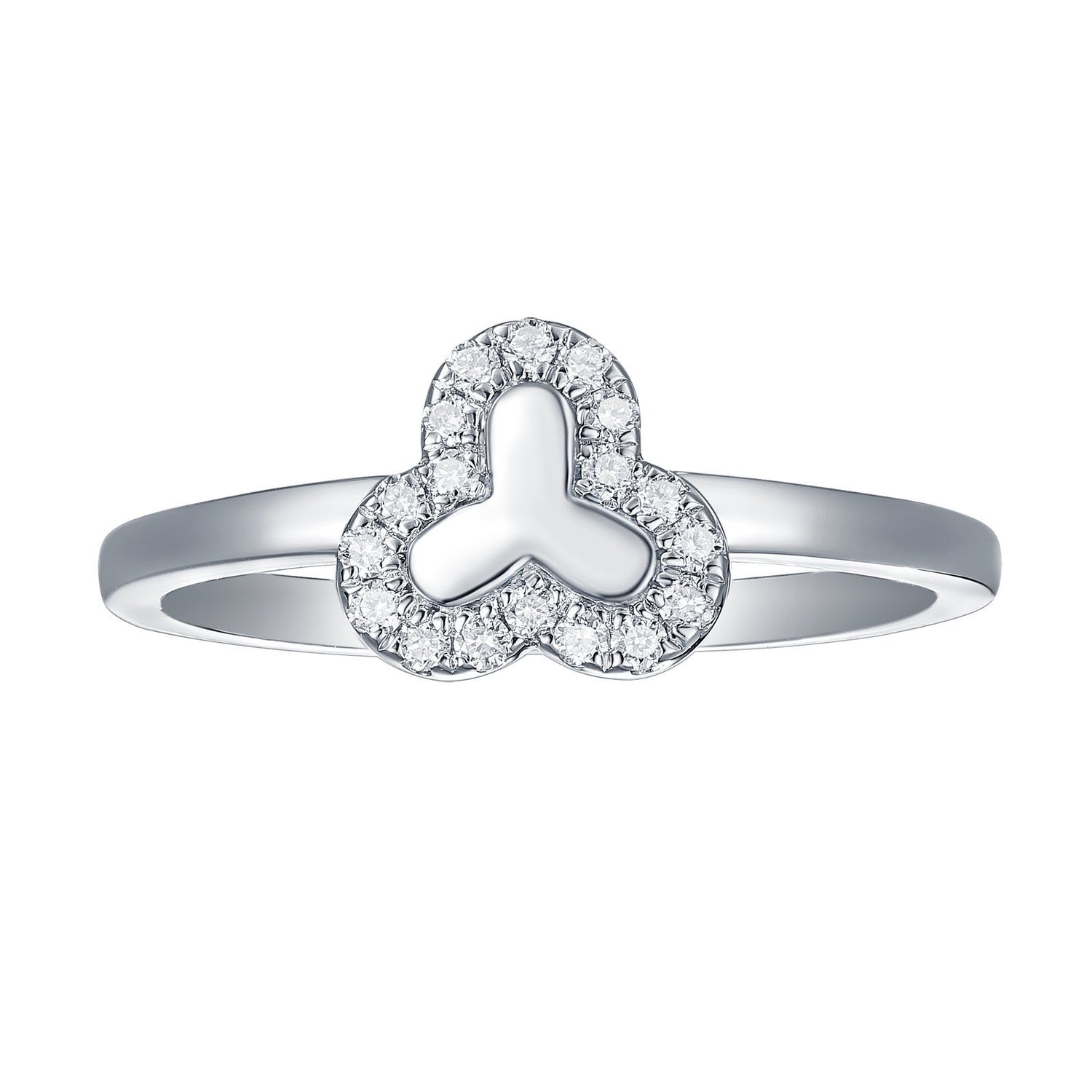 Love Collection Lab Grown Diamonds Ring Ring Analucia Beltran Diamonds Rhodium plated