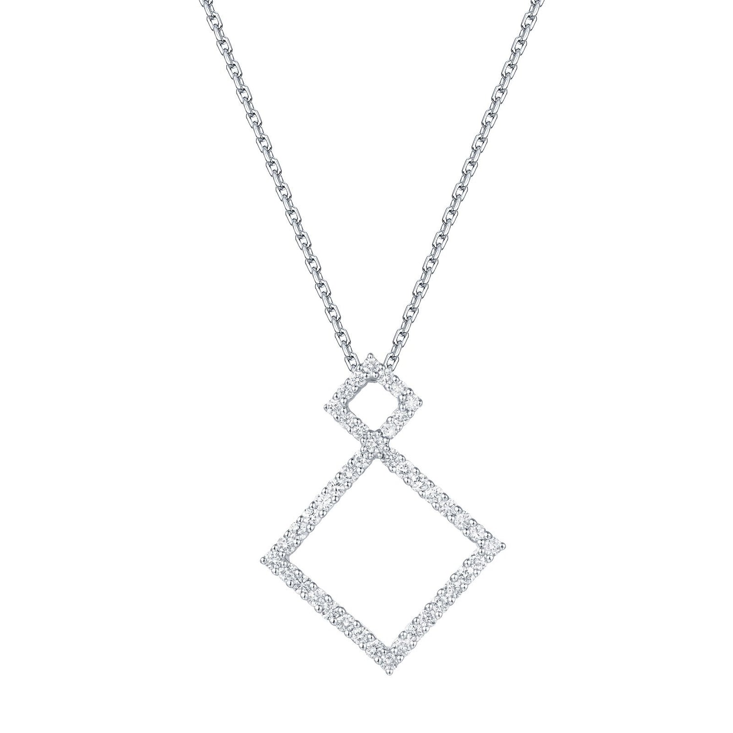 Marylin Collection Lab Grown Diamond pendant Necklace Analucia Beltran Diamonds